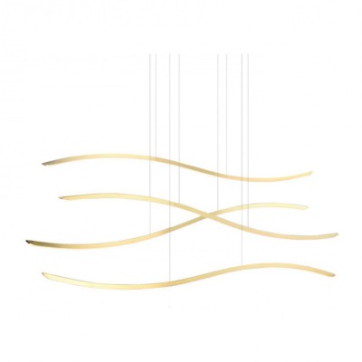 Подвесной светильник AZzardo WAVES GOLD AZ4058