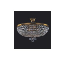 Люстра хрустальная ArtGlass GERTA dia 500 light patina
