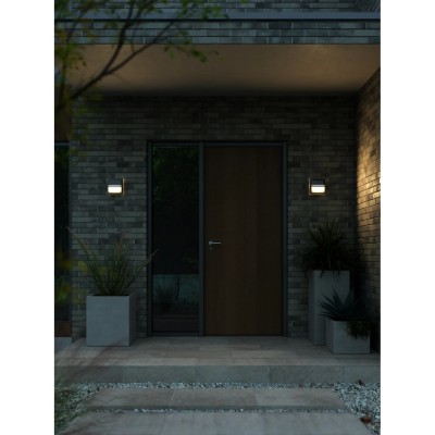 Бра Nordlux Oliver Square | Wall | Black 2218251003
