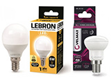 Светодиодные LED лампы Lebron, лампы Velmax