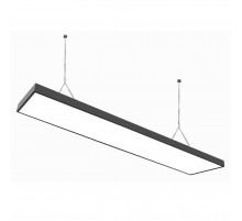 Светодиодный светильник подвесной 24W 4100K IP20 черний Velmax V-VOL 25-12-75