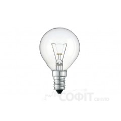 Лампа накаливания Шар 60Вт E14 прозрачная Philips (16006992)