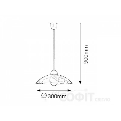 Люстра подвесная Rabalux 1846 Scroll