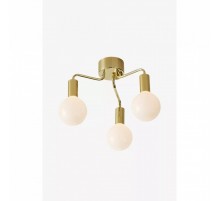 Люстра MarkSlojd Sweden HISTORY Ceiling 3L Brass/Opal 105774