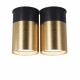 Накладний світильник Pikart BP Black/White Gold на 4 лампи 25595-2