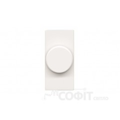 Светорегулятор поворотный 50-500Вт ABB Zenit белый 1 мод., N2160.E BL