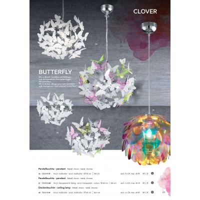 Люстра Trio R30214017 Reality Butterfly Люстра Trio R30214017 Reality Butterfly