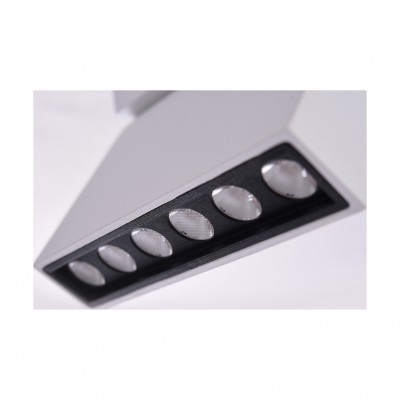 Трековый светильник AZzardo LEON 5 TRACK WHITE AZ3490