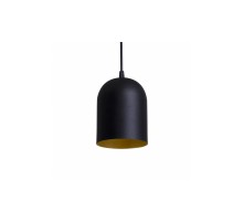 Світильник підвісний Лофт Lille P120 чорний із золотом Atmolight