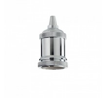 Патрон Ideal Lux PORTALAMPADA E27 GHIERA CROMO 249193
