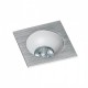 Точковий світильник AZzardo HUGO 1 DOWNLIGHT ALUMINIUM (без рефлектора) AZ1733