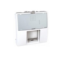 Розетка компьютерн. RJ45 5E не экран. 2М бел, Unica MGU3.411.18 Schneider Electric