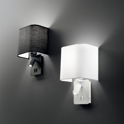 Бра - спот Ideal Lux GEA MAP2 SQUARE NERO 239545