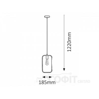 Підвісний світильник Rabalux 2567 Levi