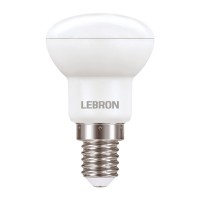 Лампа світлодіодна LED Lebron L-R50 6W E14 4100K 220V 510Lm 11-14-68