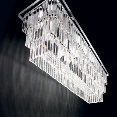 Люстра Ideal Lux MARTINEZ SP8 CROMO 166360