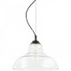 Подвесной светильник Ideal Lux BISTRO' SP1 PLATE TRASPARENTE 112336