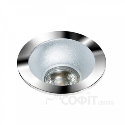 Точковий світильник AZzardo REMO 1 DOWNLIGHT AZ1730 + AZ0821 Chrome/Aluminium