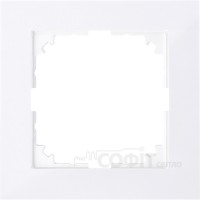 Рамка 1-пост, бриллиантовый белый, Schneider Electric Merten M-Pure, MTN4010-3625
