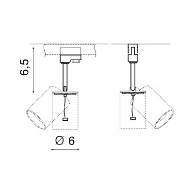 Трековый светильник AZzardo EREBUS TRACK BLACK AZ3391