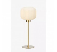 Настольная лампа MarkSlojd Sweden SOBER Table Small 1L Brushed Brass/White 108120
