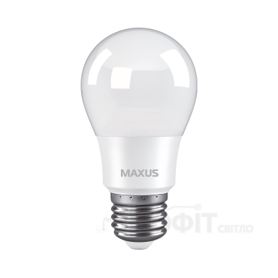 Лампа світлодіодна A60 Maxus 1-LED-774 A55 8W 4100K 220V E27