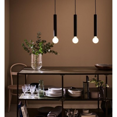 Подвесной светильник MarkSlojd Sweden SENCILLO Pendant 3L Black 108262