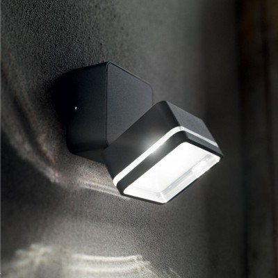 Бра Ideal Lux OMEGA AP SQUARE ANTRACITE 4000K 172514 Бра Ideal Lux OMEGA AP SQUARE ANTRACITE 4000K 172514
