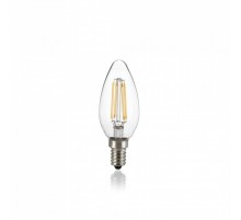 Лампочка Ideal Lux E14 04W OLIVA TRASP 3000K DIMM 188928