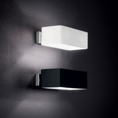 Бра Ideal Lux BOX AP2 NERO 009513 Бра Ideal Lux BOX AP2 NERO 009513