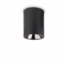 Точковий світильник Ideal Lux NITRO 15W ROUND NERO 205984