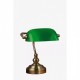 Настільна лампа MarkSlojd Sweden BANKERS Table 25cm 1L Oxide/Green 105930
