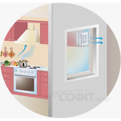 Вентилятор оконный ВЕНТС 125 МАО1