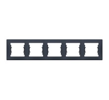 Рамка 5 постів графіт Sedna SDN5800970, Schneider Electric