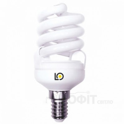 Лампа ESL-13-021 T2 13W E14 4000К LightOffer энергосберегающая (74000145)