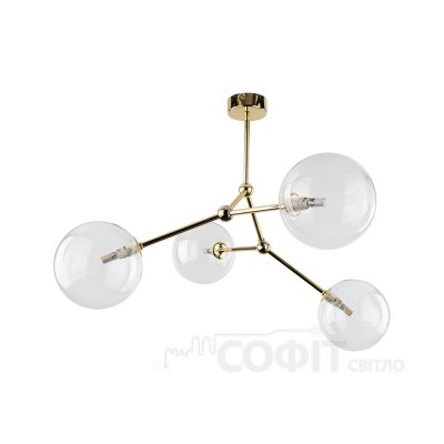 Люстра стельова TK Lighting FAIRY GOLD, 10070