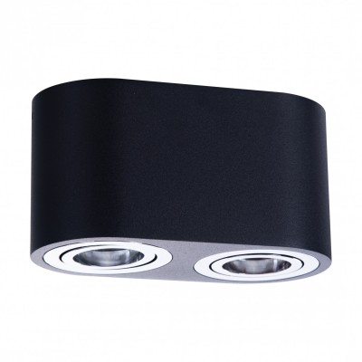 Точечный светильник AZzardo BRANT 2 BLACKCHROME AZ2930