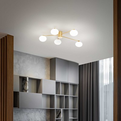 Люстра Ideal Lux Hermes pl5 288277 Люстра Ideal Lux Hermes pl5 288277