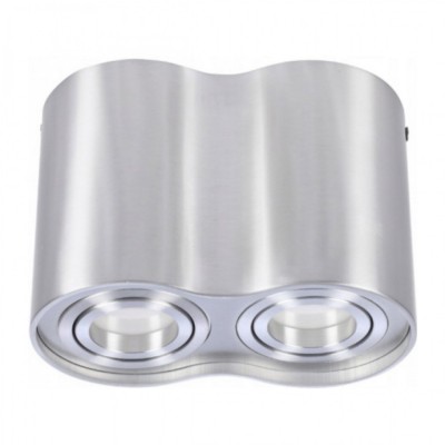 Точечный светильник AZzardo BROSS 2 ALUMINIUM AZ0783 Точечный светильник AZzardo BROSS 2 ALUMINIUM AZ0783