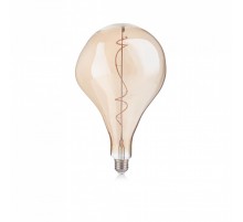 Лампочка Ideal Lux E27 VINTAGE 04W CRASH AMBRA 2200K 237251