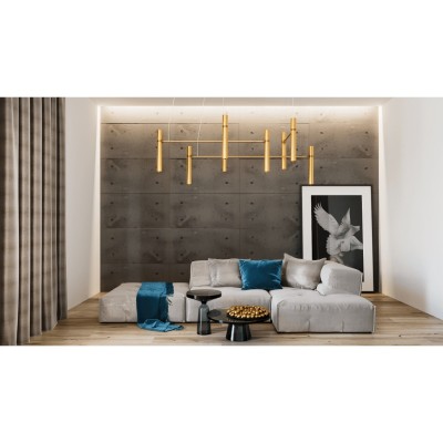 Підвісний світильник Pikart Tube chandelier 5299-3