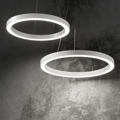 Люстра Ideal Lux ORACLE D50 ROUND BIANCO 211404