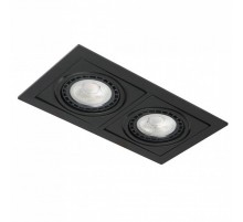 Точечный светильник AZzardo VERDI 2 BLACK AZ3529