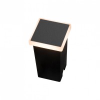 Вуличний світильник AZzardo ALF SQUARE 3000K BK AZ4465