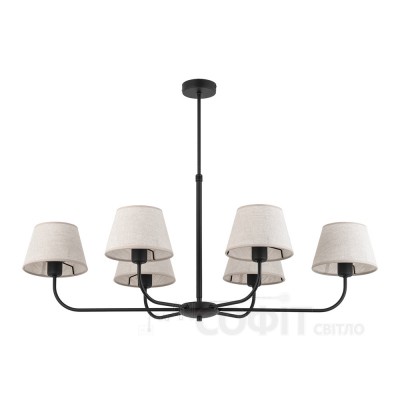 Люстра підвісна TK Lighting CHICAGO LINEN, 3999