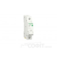 Автоматичний вимикач 63А, 1 полюс, крива, 6кА Schneider Electric RESI9 R9F02163