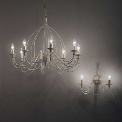 Люстра Ideal Lux CORTE SP8 RUGGINE 057194