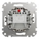 Одноклавишный кнопочный выключатель, без фиксации, бежевый, Sedna Design & Elements SDD112111, Schneider Electric