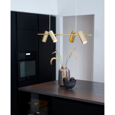 Підвісний світильник Nordlux Alanis | 4-Pendant | Brass 2213423035 Підвісний світильник Nordlux Alanis | 4-Pendant | Brass 2213423035