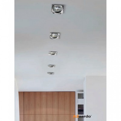 Точковий світильник AZzardo IKA SQUARE IP65 DGR AZ4231